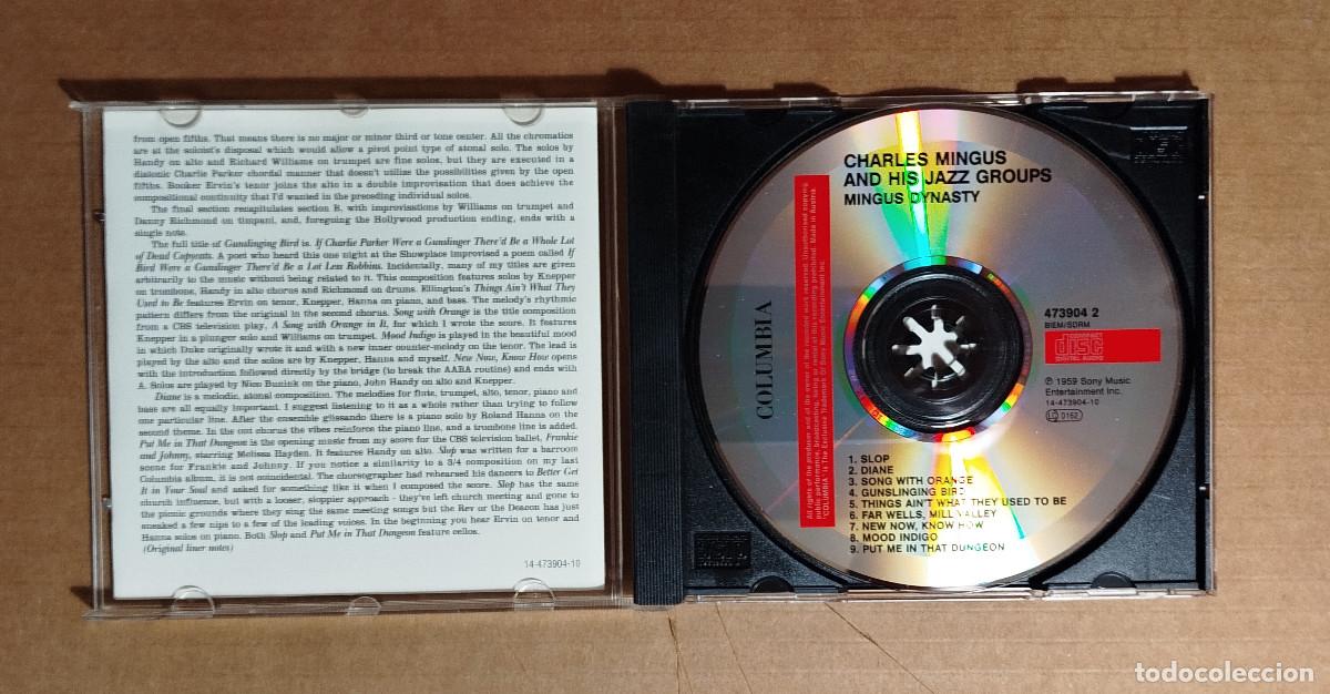 CDs de m&uacute;sica: CHARLES MINGUS - MINGUS DYNASTY - 1959 - Foto 2