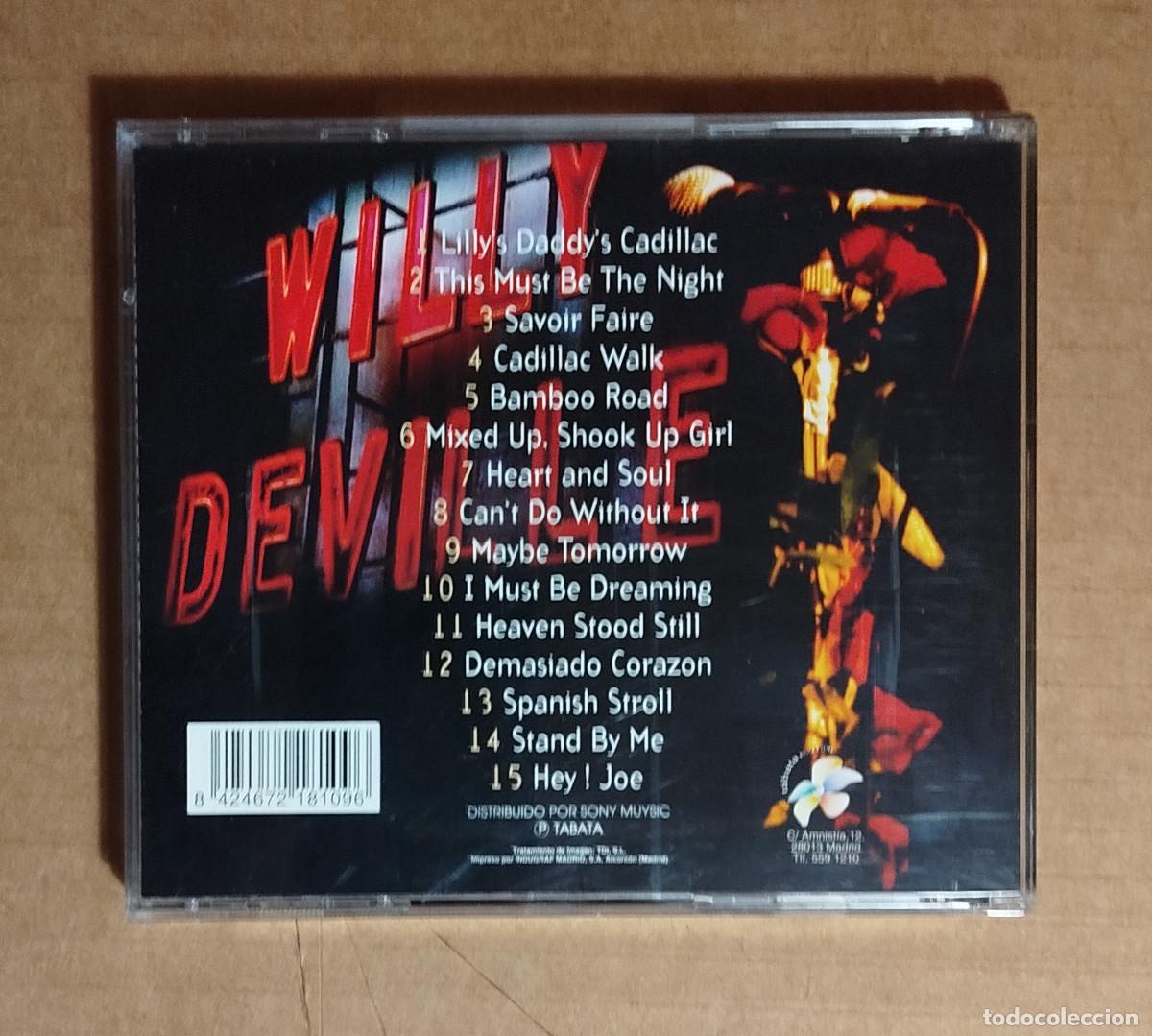 CDs de m&uacute;sica: WILLY DEVILLE - LIVE - 1993 - Foto 3