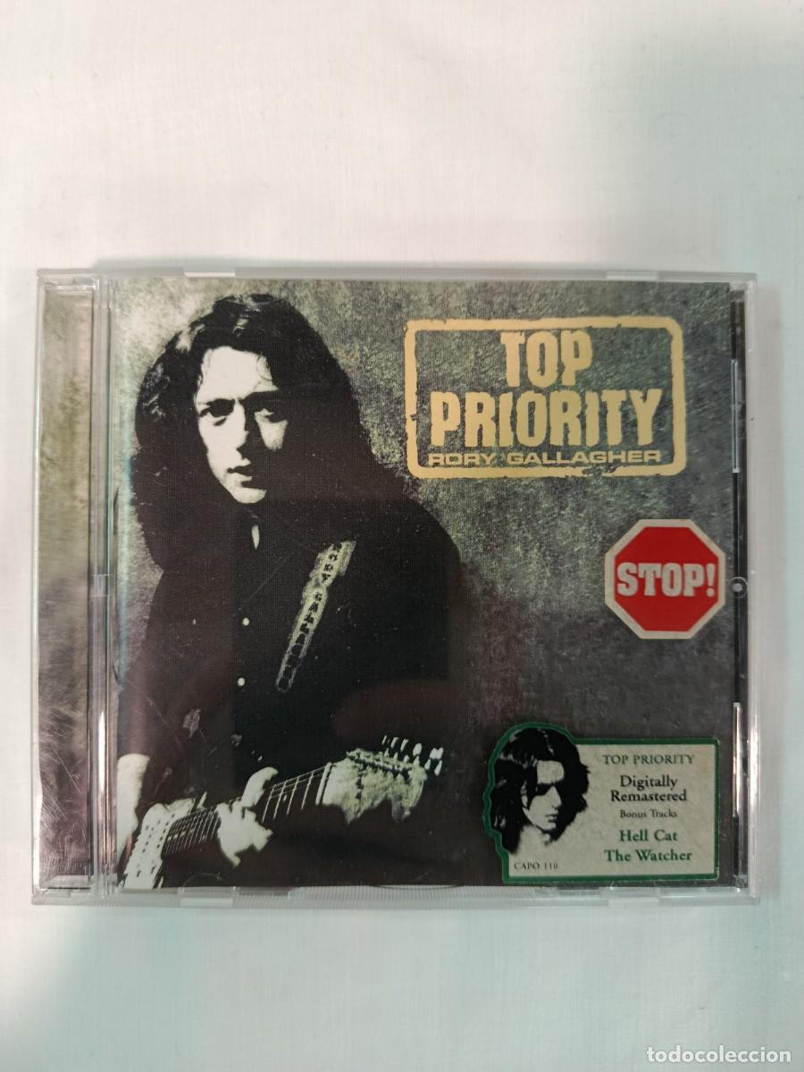 CDs de m&uacute;sica: CD Rory Gallagher - Top Priority - Foto 1