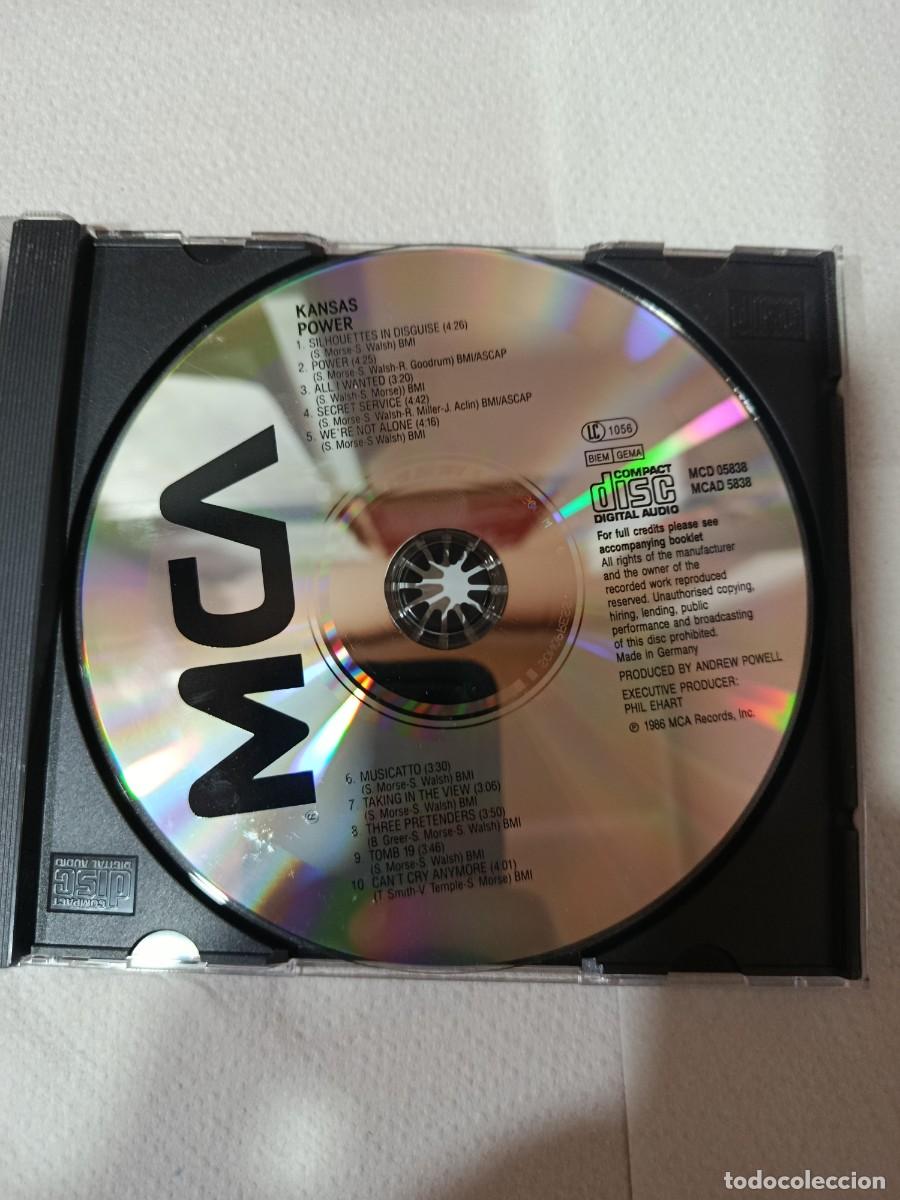 CDs de m&uacute;sica: CD Kansas - Power Classic Rock - Foto 3