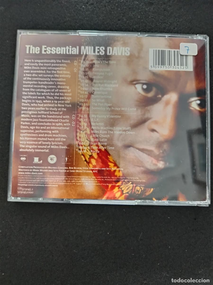 CDs de m&uacute;sica: 2 CDS THE ESSENTIAL MILES DAVIS - Foto 2