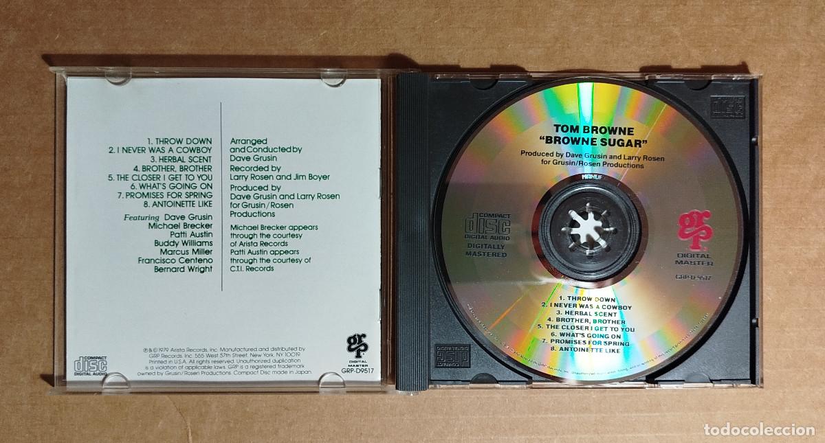 CDs de m&uacute;sica: TOM BROWNE - BROWNE SUGAR - 1979 - Foto 2