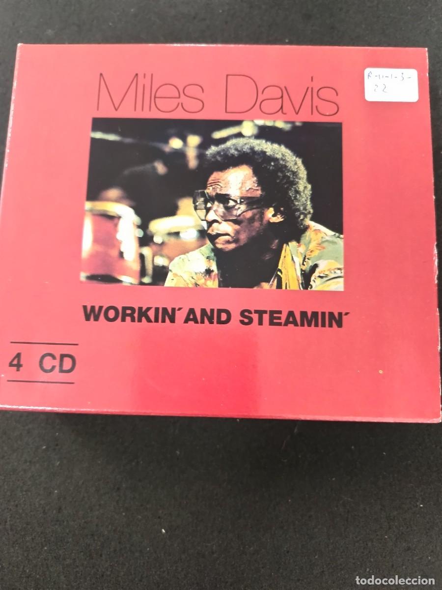 CDs de m&uacute;sica: 4 CDS. MILES DAVIS. WORKIN AND STEAMIN - Foto 1