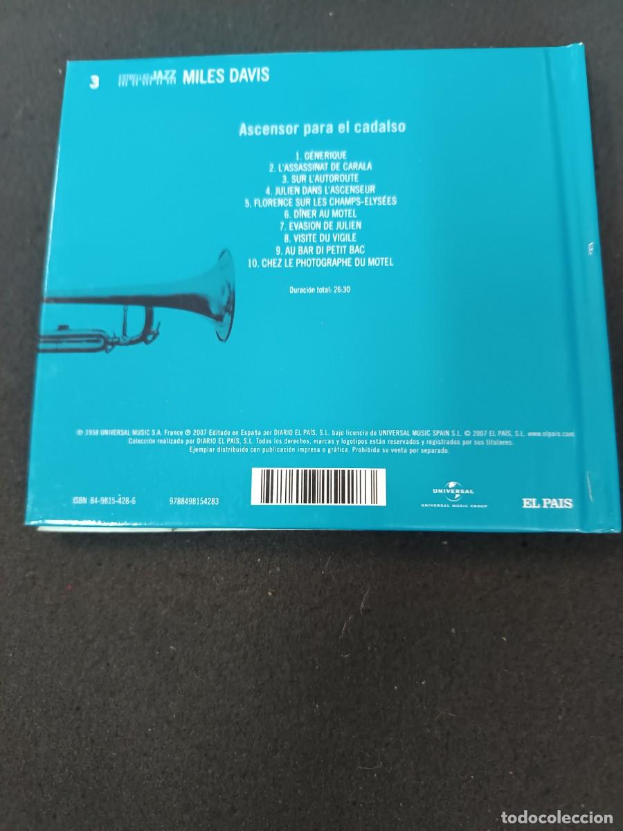 CDs de m&uacute;sica: CD. MILES DAVIS. ASCENSOR PARA EL CADALSO - Foto 2