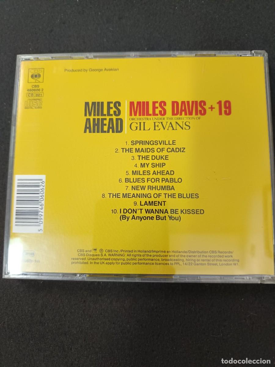CDs de m&uacute;sica: CD. MILES DAVIS. MILES AHEAD - Foto 2