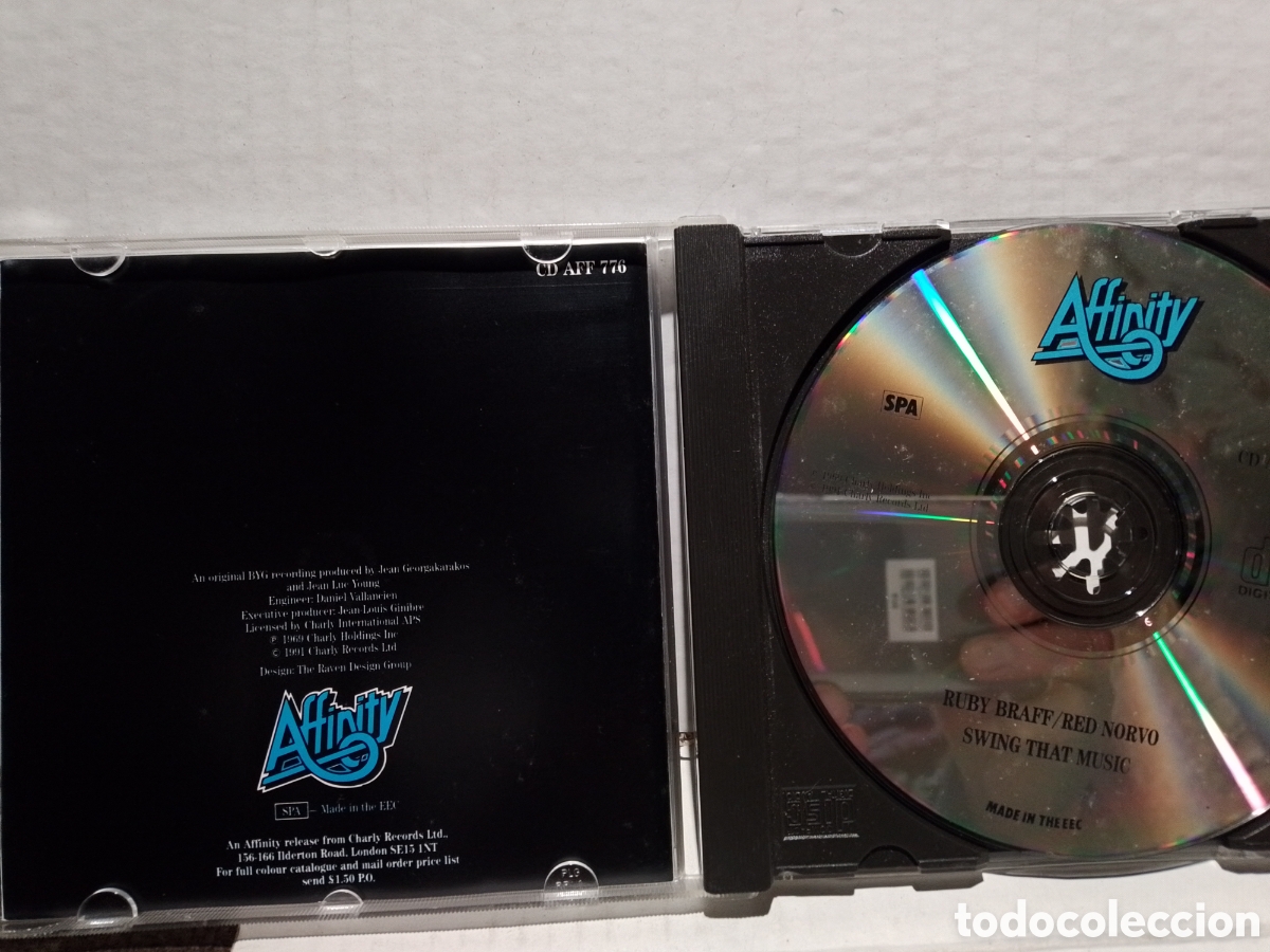 CDs de m&uacute;sica: CD - SWING THAT MUSIC - RUBY BRAFF/RED NORVO - Foto 3
