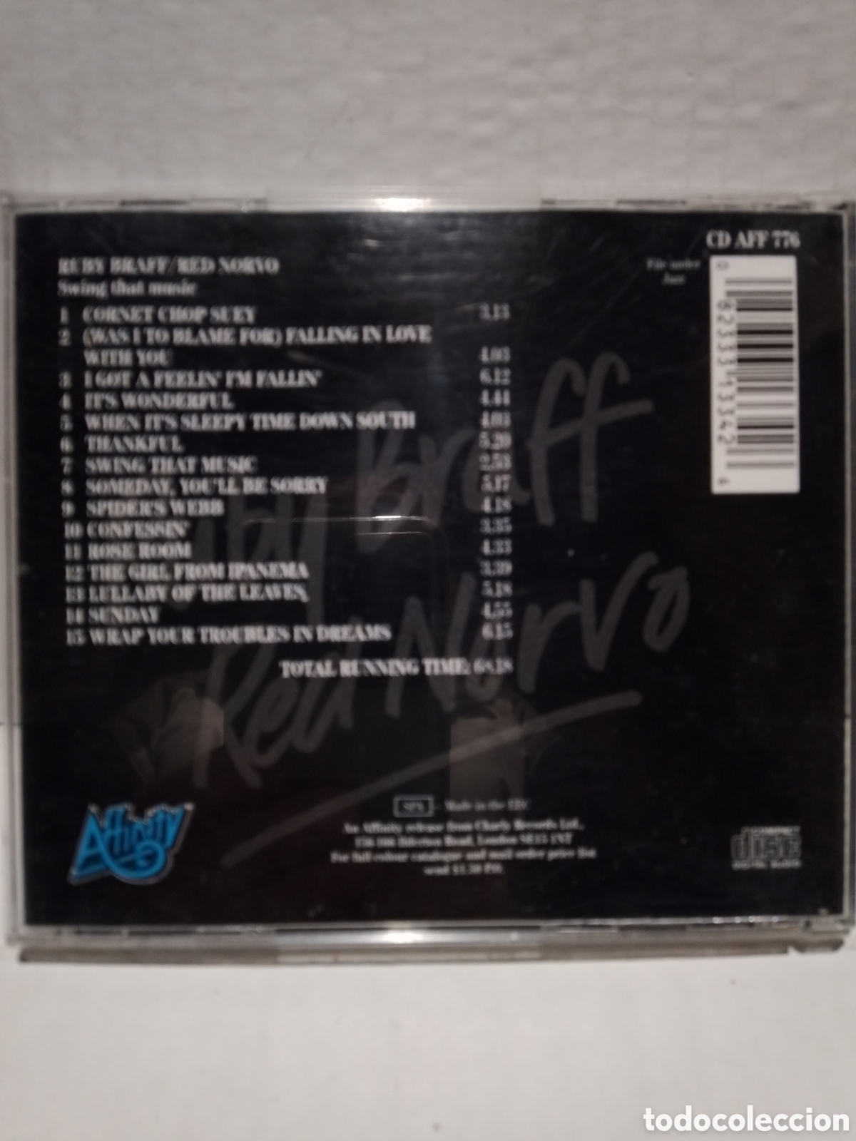 CDs de m&uacute;sica: CD - SWING THAT MUSIC - RUBY BRAFF/RED NORVO - Foto 4