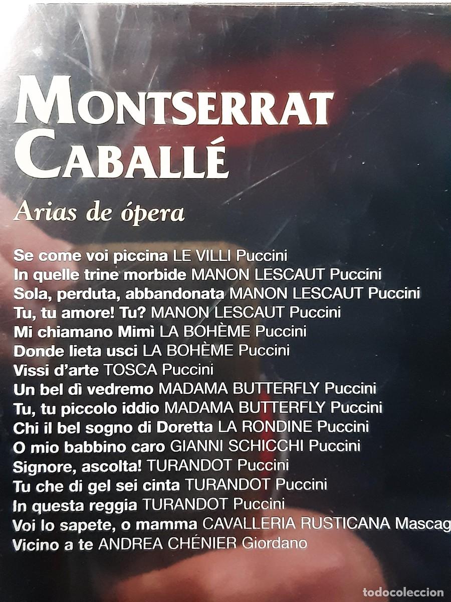 CDs de m&uacute;sica: CD. MONTSERRAT CABALL&Eacute; - Arias de &oacute;pera. - Foto 2