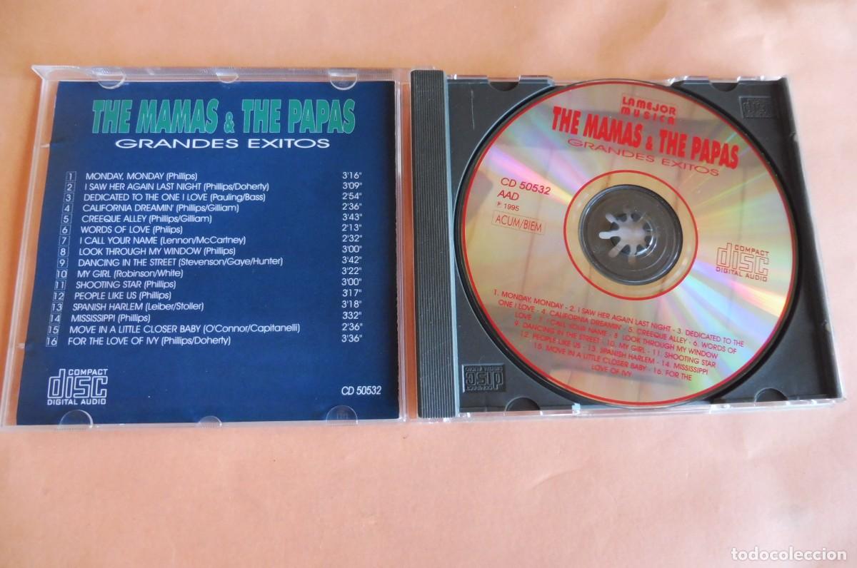 CDs de m&uacute;sica: CD - The Mamas & The Papas &ndash; Grandes Exitos - Foto 2