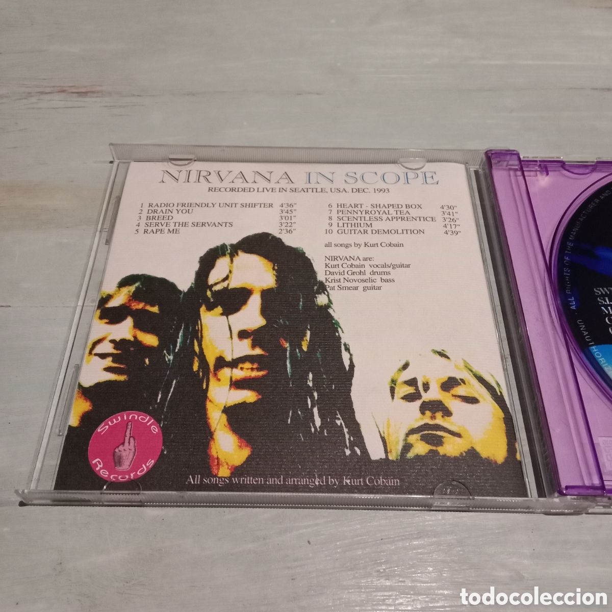 CDs de m&uacute;sica: NIRVANA - IN SCOPE - CD - Foto 4
