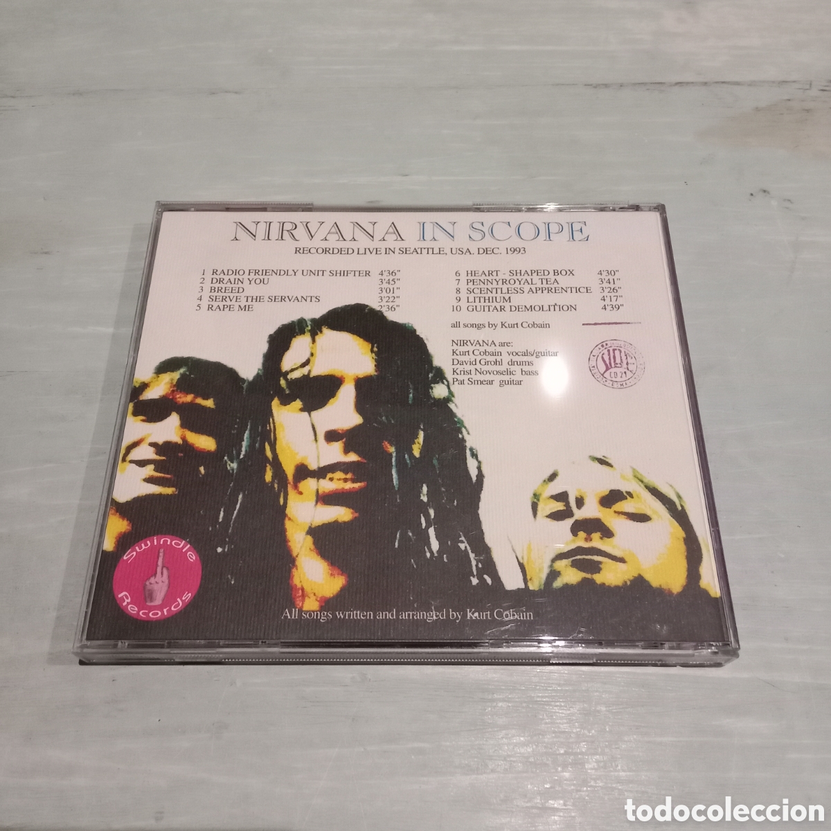 CDs de m&uacute;sica: NIRVANA - IN SCOPE - CD - Foto 2