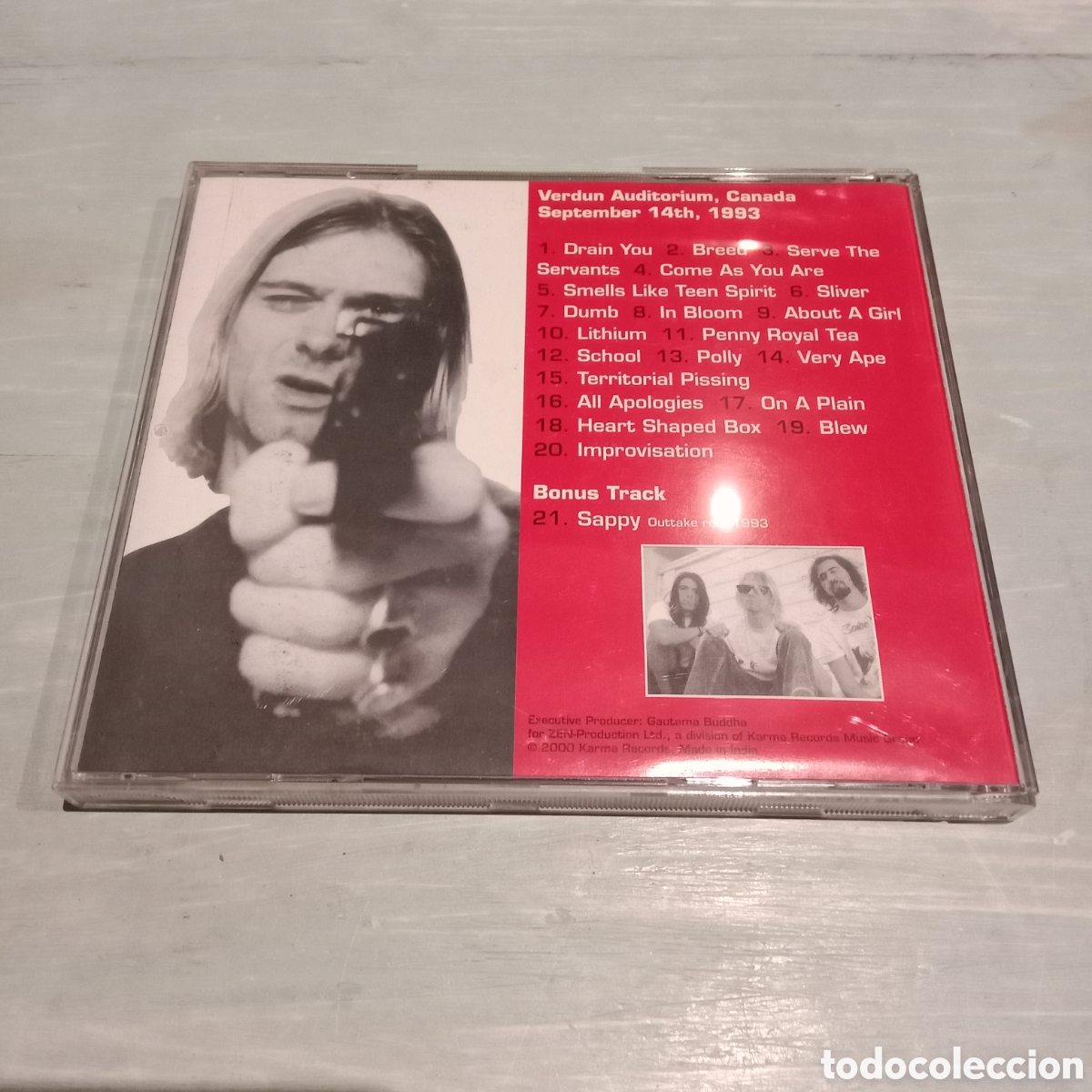CDs de m&uacute;sica: NIRVANA - MORITURI TE SALUTANT! NEVER MIND - HERE COMES NIRVANA - CD - Foto 2
