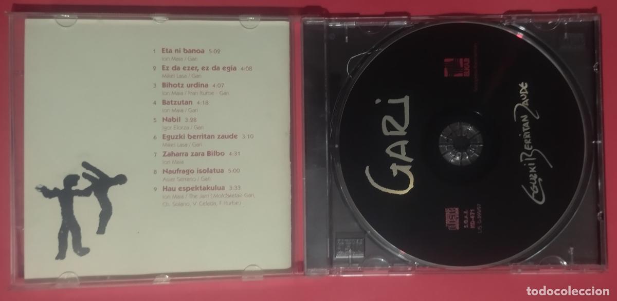 CDs de m&uacute;sica: CD GARI EGUZKI BERRITAN DAUDE - Foto 2