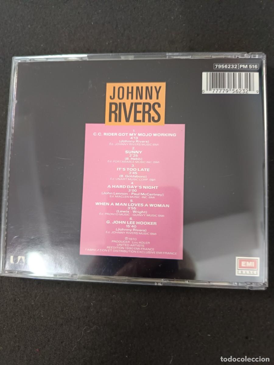 CDs de m&uacute;sica: CD. JOHNNY RIVERS. &rdquo;JOHN LEE HOOKER&rdquo; - Foto 2