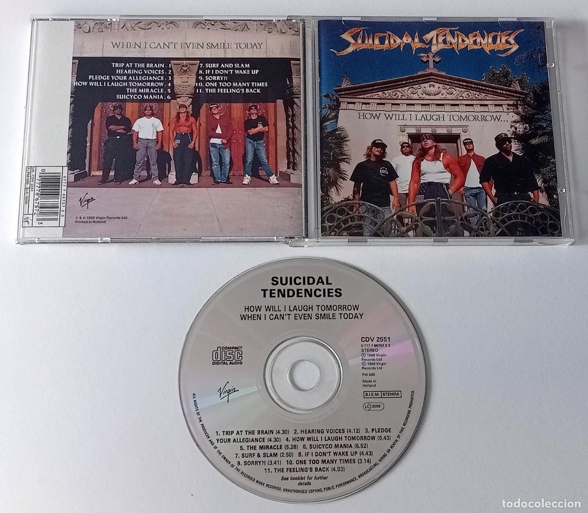 CDs de m&uacute;sica: CD SUICIDAL TENDENCIES - HOW WILL I LAUGH TOMORROW... - Foto 2