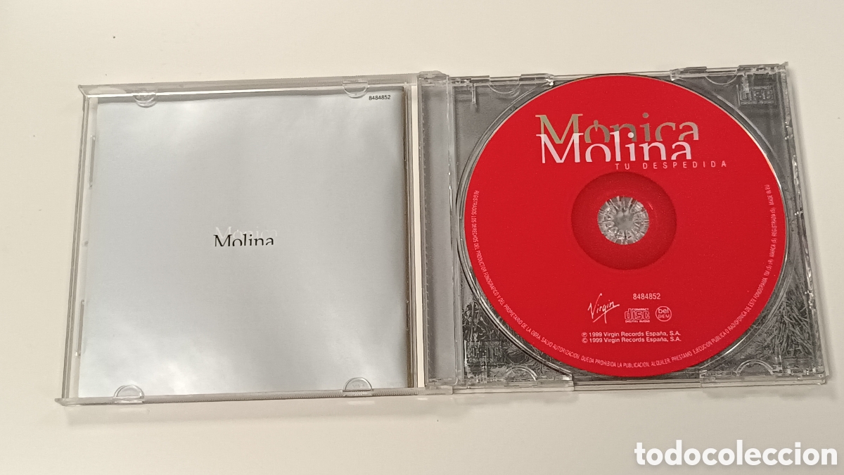 CDs de m&uacute;sica: M&oacute;nica Molina CD Tu Despedida - Foto 3
