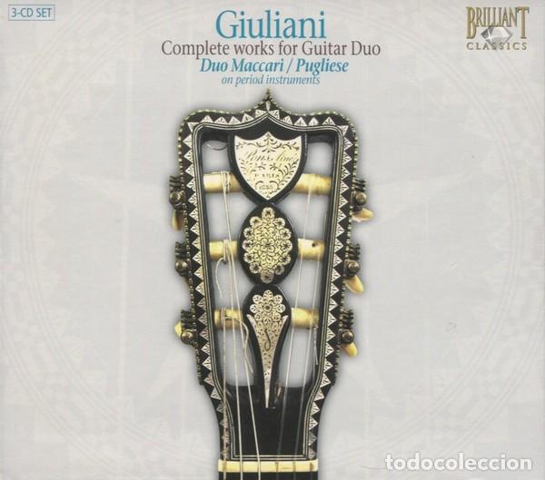 CDs de m&uacute;sica: Giuliani. Complete works for Guitar Duo - Foto 1