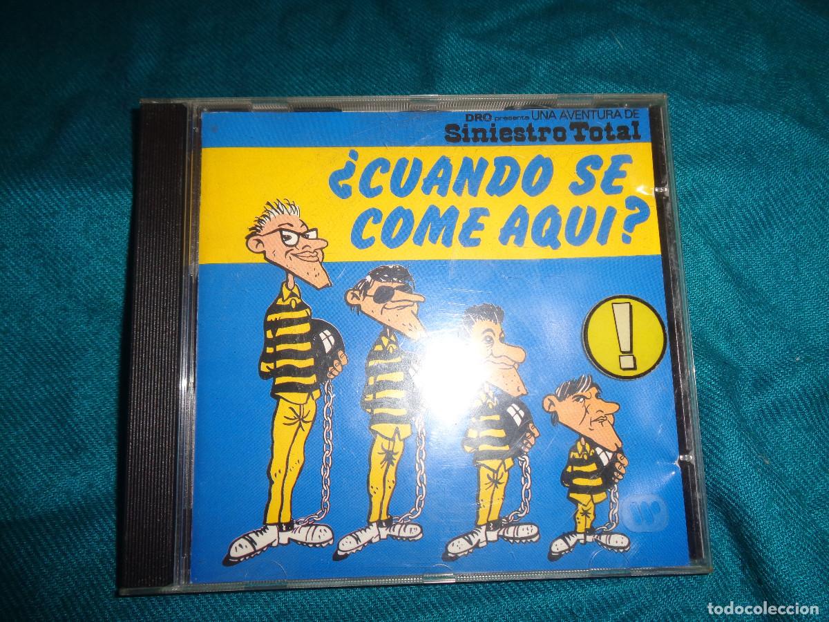 CDs de m&uacute;sica: SINIESTRO TOTAL. &iquest;CUENDO SE COME AQUI? CD(#) - Foto 1