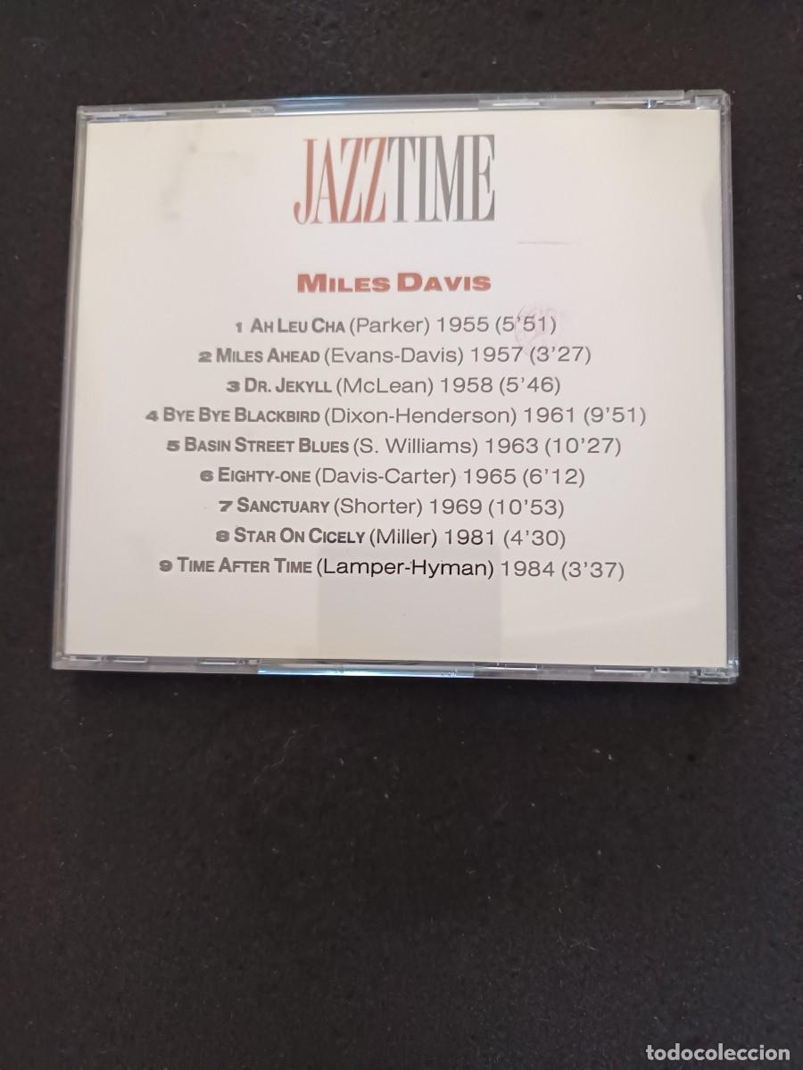 CDs de m&uacute;sica: CD. MILES DAVIS. JAZZ TIME. ORBIS FABBRI - Foto 2