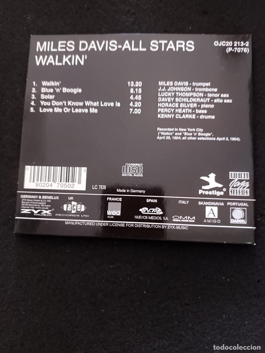 CDs de m&uacute;sica: CD. MILES DAVIS. ALL STARS - Foto 2