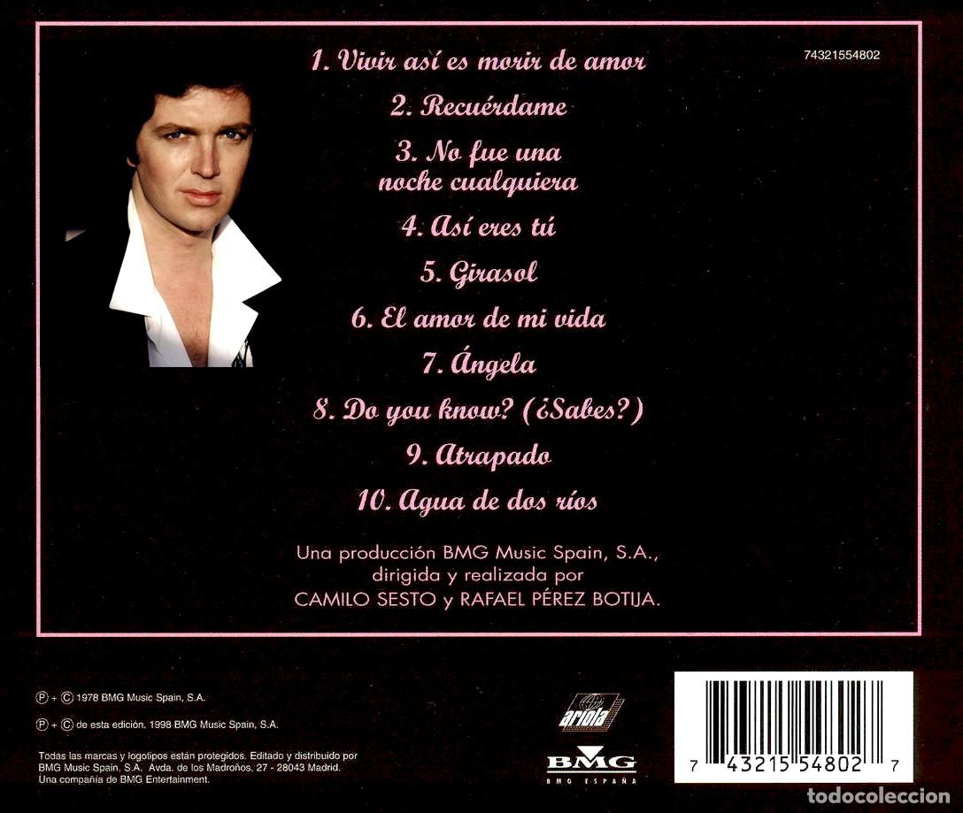 CDs de m&uacute;sica: CAMILO SESTO - Sentimientos (1978) - Foto 2