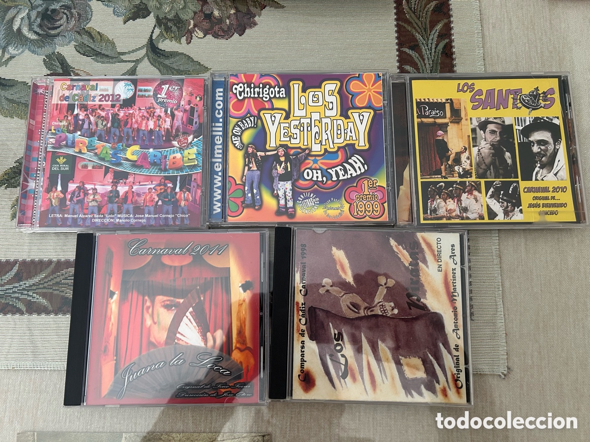 CDs de m&uacute;sica: Cd carnavales varios a&ntilde;os - Foto 1