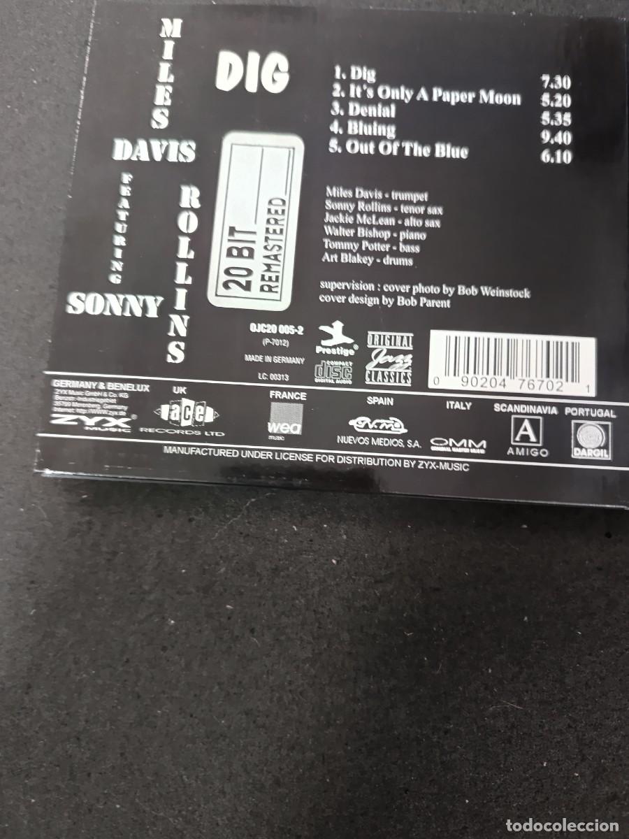 CDs de m&uacute;sica: CD. DIG. MILES DAVIS. SONNY ROLLINS - Foto 2