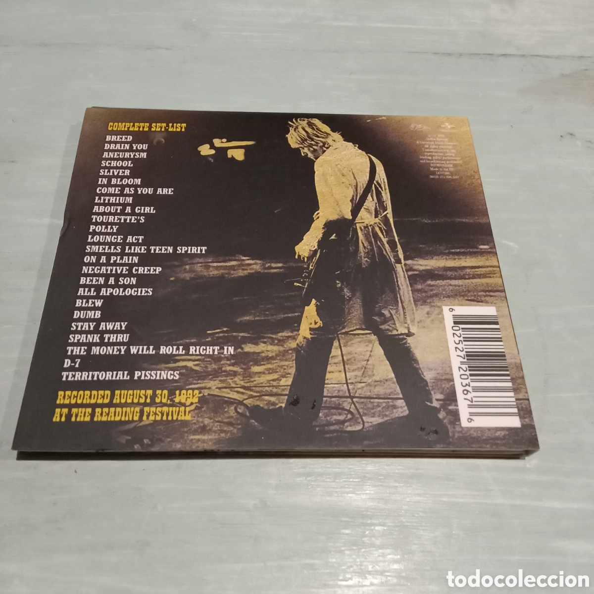CDs de m&uacute;sica: NIRVANA - LIVE AT READING - CD - Foto 3