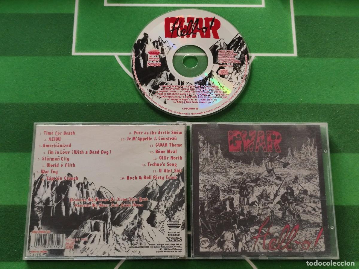 CDs de m&uacute;sica: CD 323 Gwar - Hell-o! / 1988-1992 - Foto 1