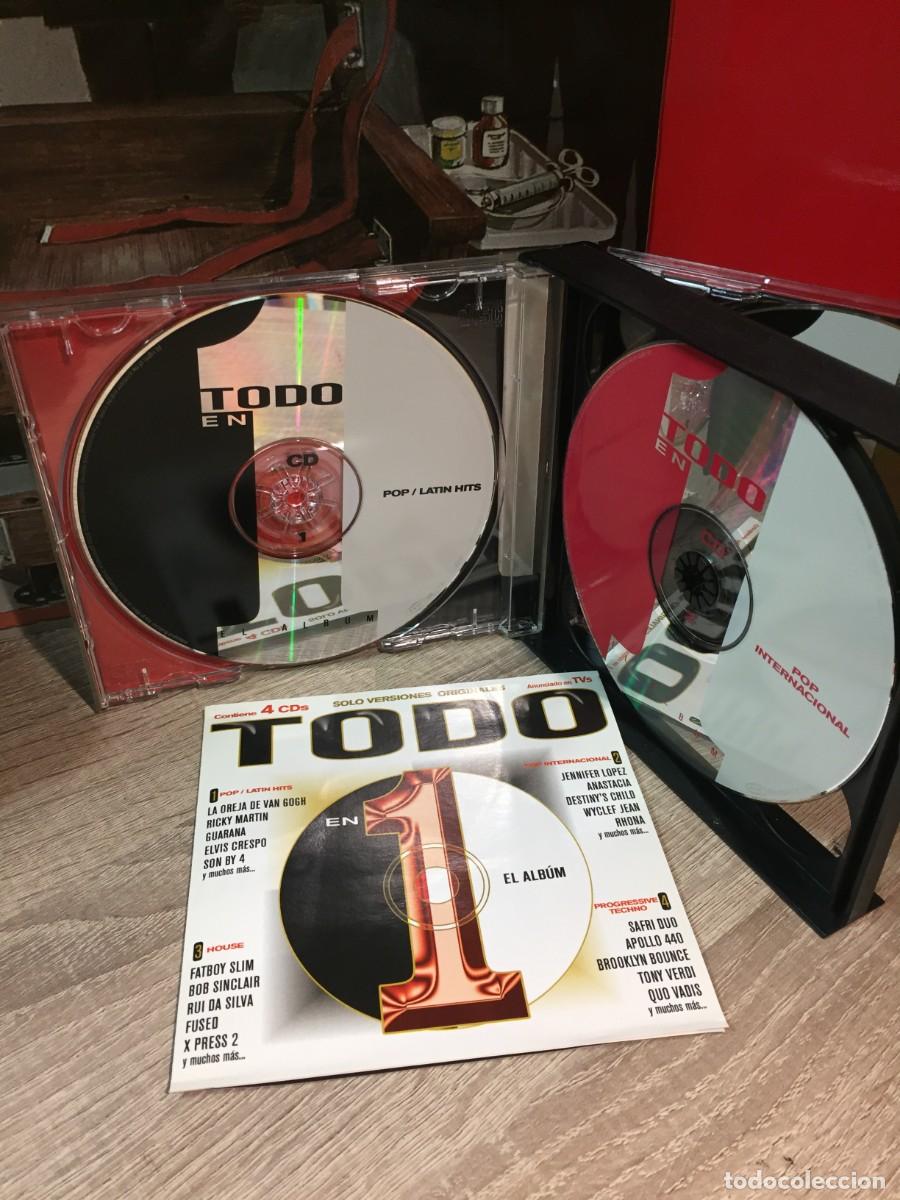 CDs de m&uacute;sica: cd todo en 1 contiene 4 cds vers. originales - Foto 3