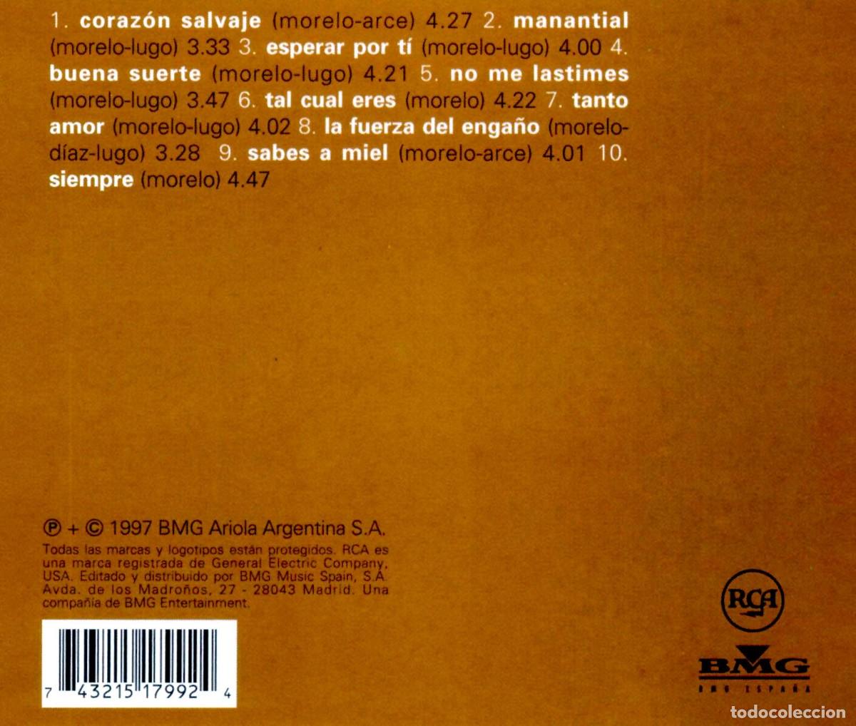 CDs de m&uacute;sica: MARCELA MORELO - Manantial (1997) - Foto 2