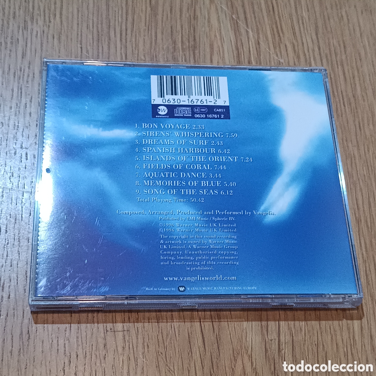 CDs de m&uacute;sica: Vangelis CD Oceanic . - Foto 2