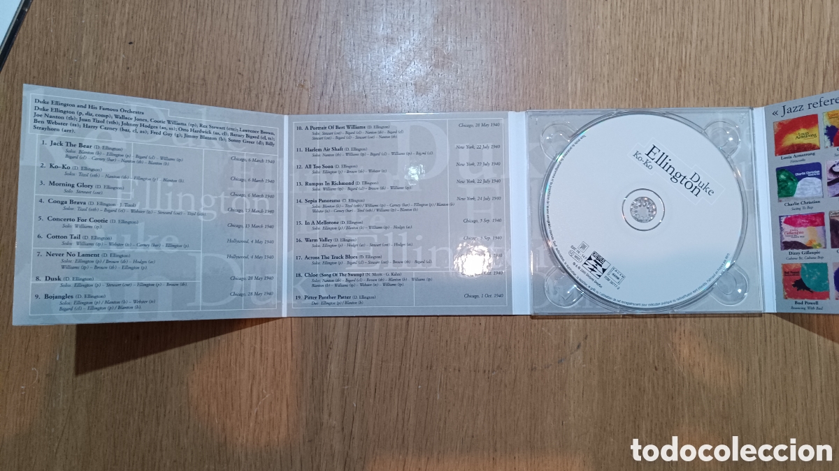 CDs de m&uacute;sica: Duke Ellington CD Ko-Ko - Foto 4