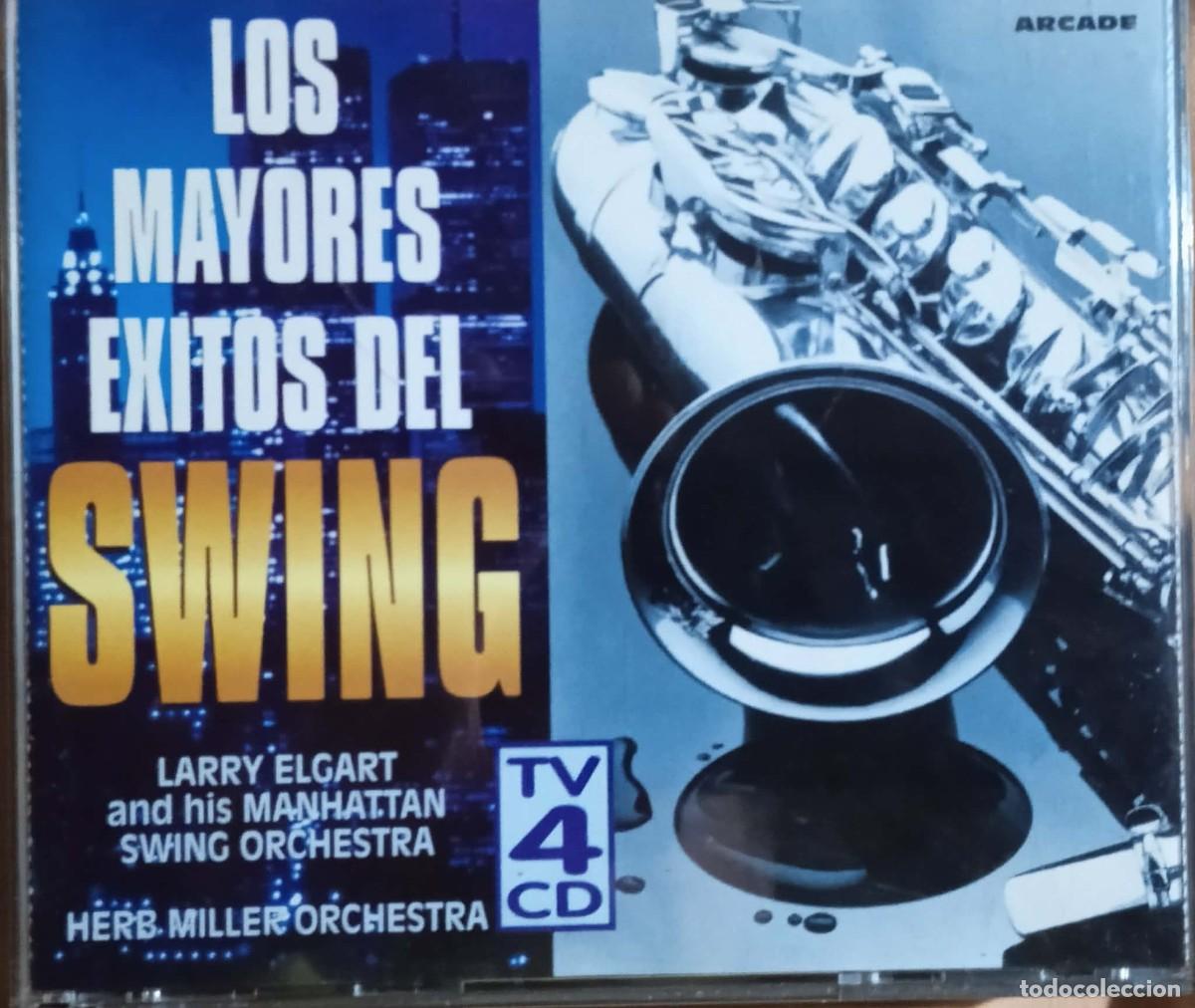 CDs de m&uacute;sica: LOS MAYORES EXITOS DEL SWING - 4 CD - LARRY ELGART - HERB MILLER - Foto 1