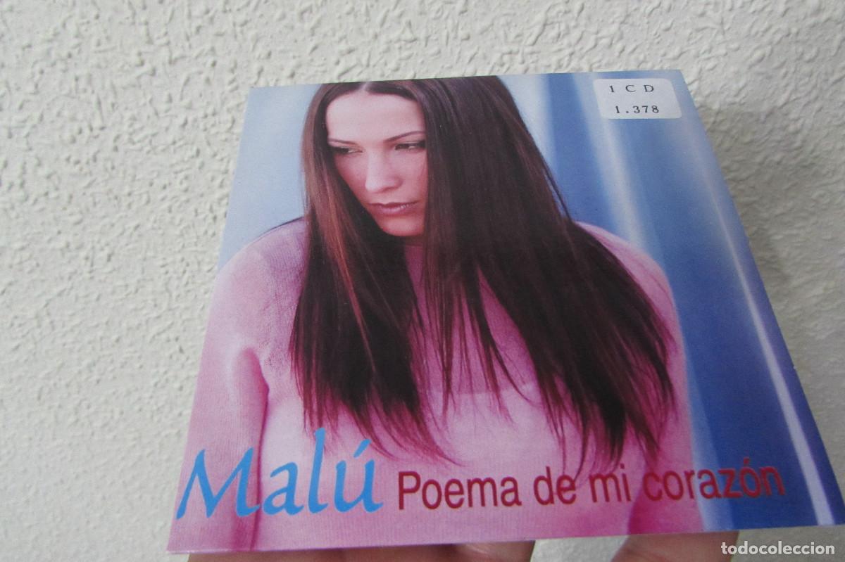 CDs de m&uacute;sica: MALU Poema de mi corazon CD SINGLE - Foto 1