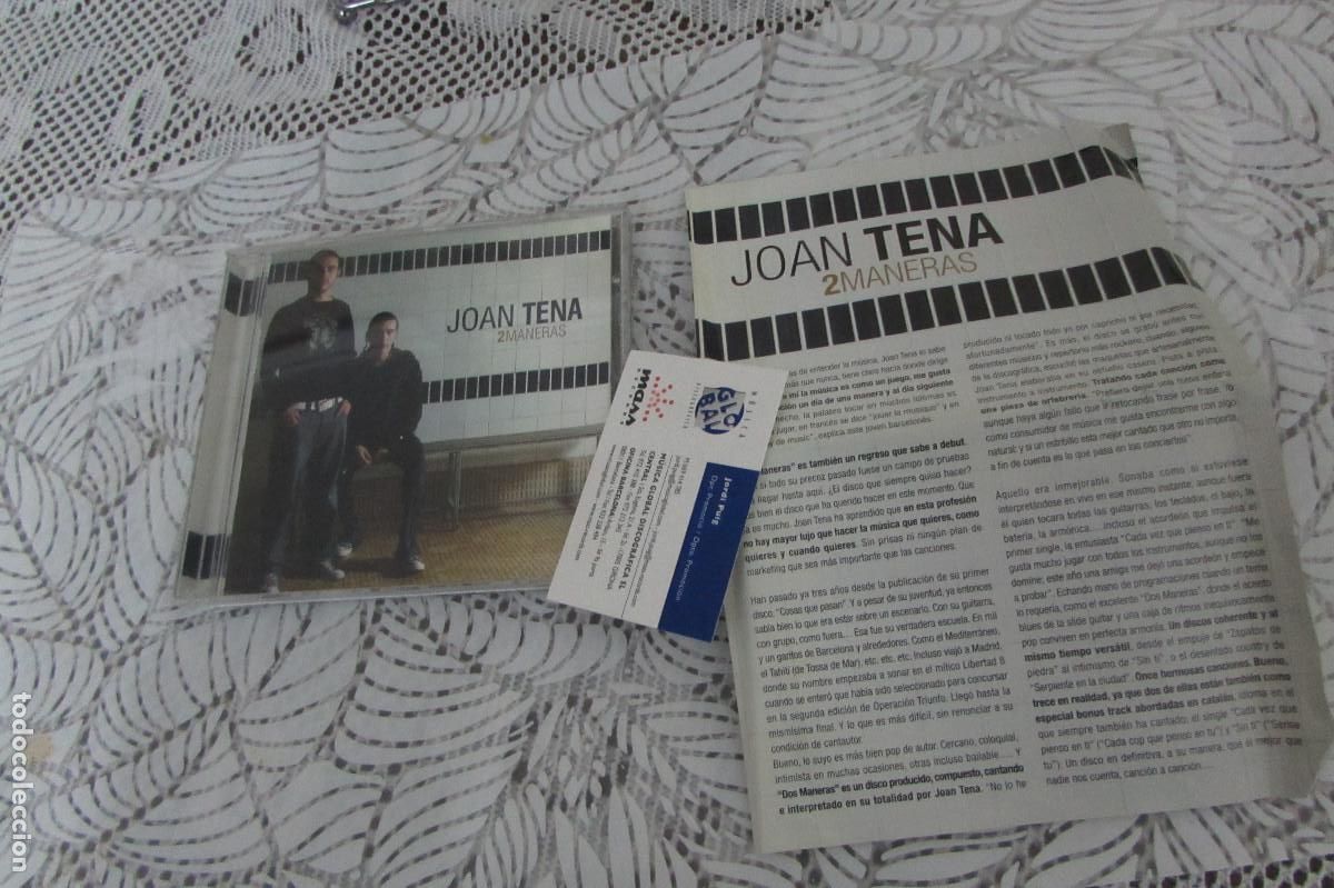 CDs de m&uacute;sica: JOAN TENA - 2 Maneras - Foto 1