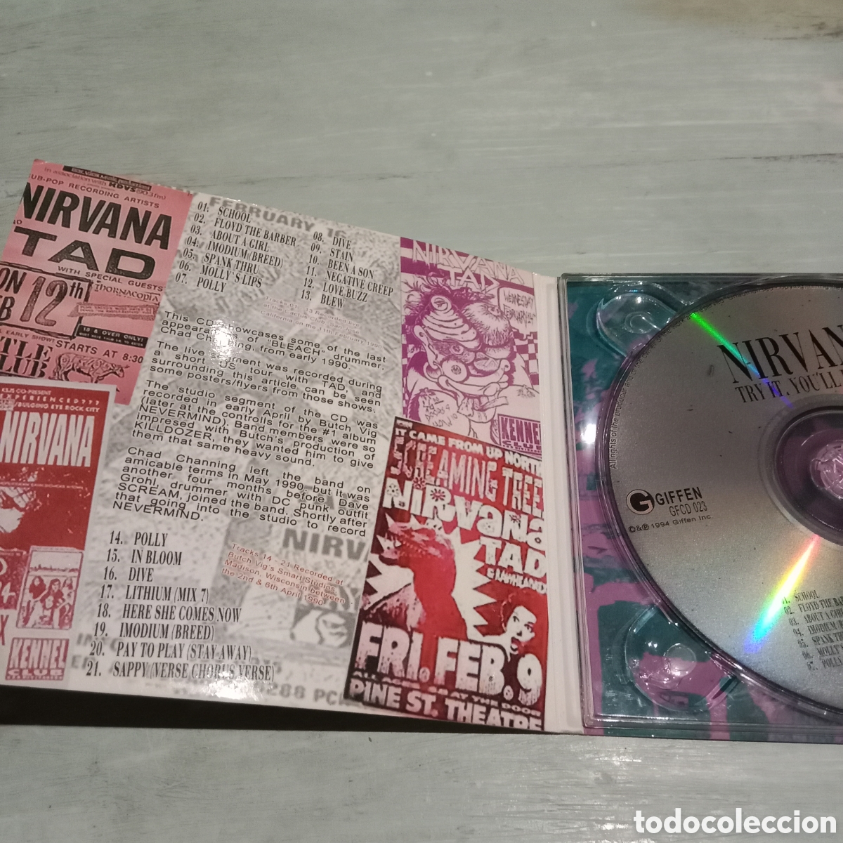 CDs de m&uacute;sica: NIRVANA - TRY IT, YOULL LIKE IT - CD - Foto 4