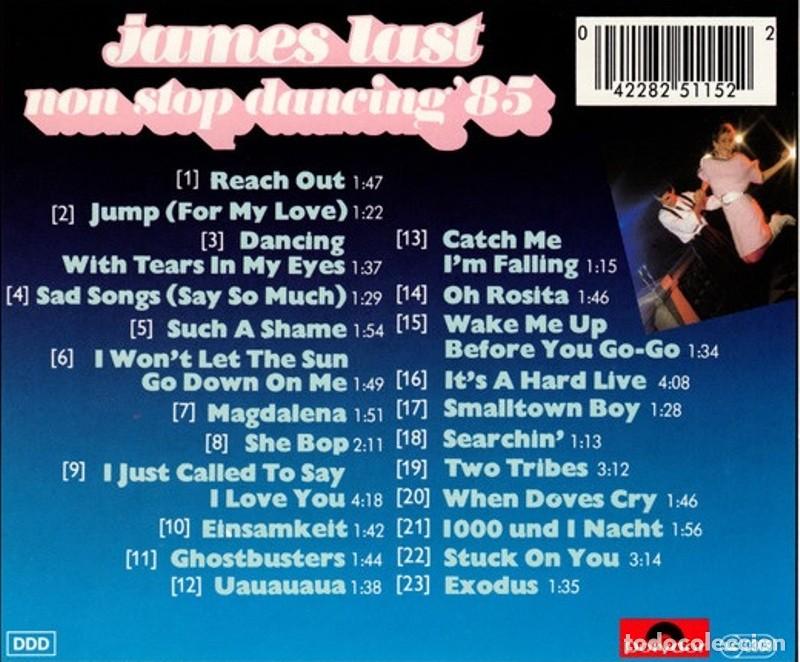 CDs de m&uacute;sica: �R1118 - JAMES LAST. NON STOP DANCING 85. CD. - Foto 2