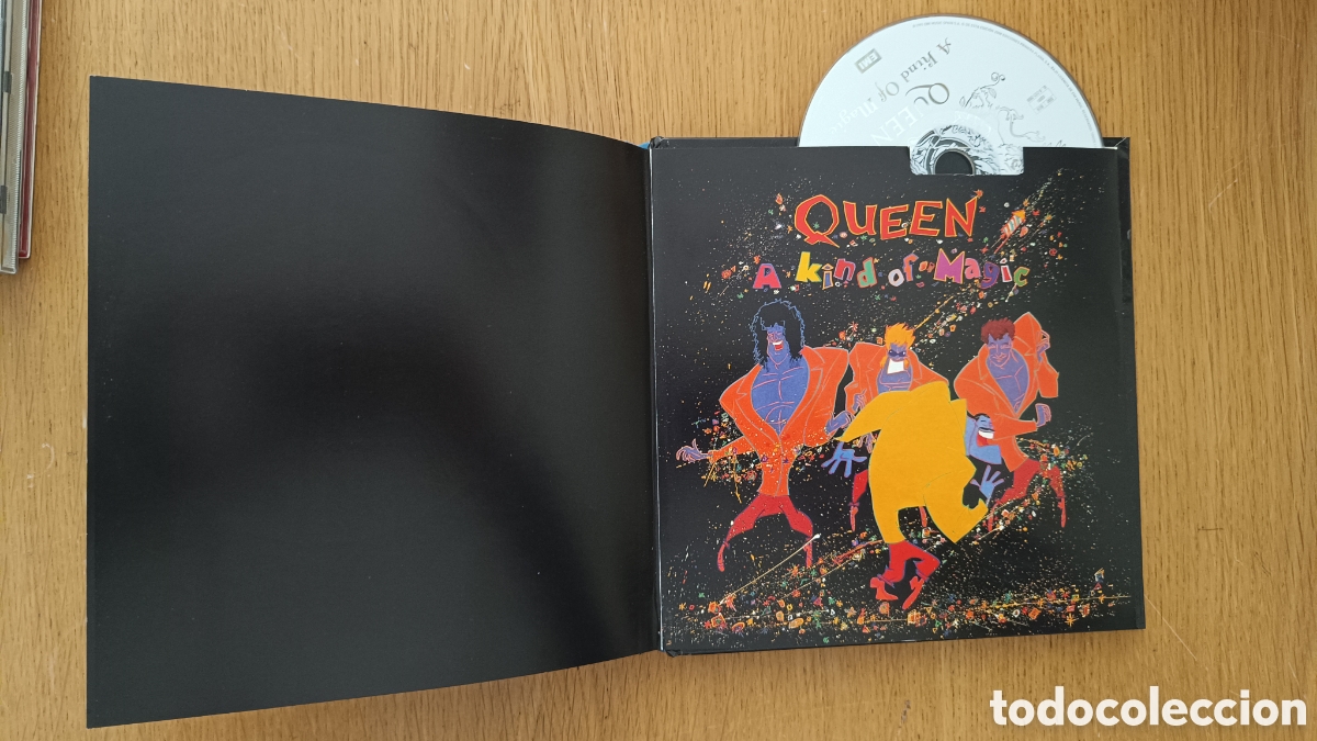 CDs de m&uacute;sica: Queen CD+Libro A King Of Magic - Foto 4