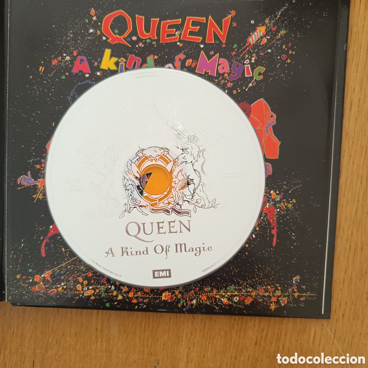 CDs de m&uacute;sica: Queen CD+Libro A King Of Magic - Foto 5