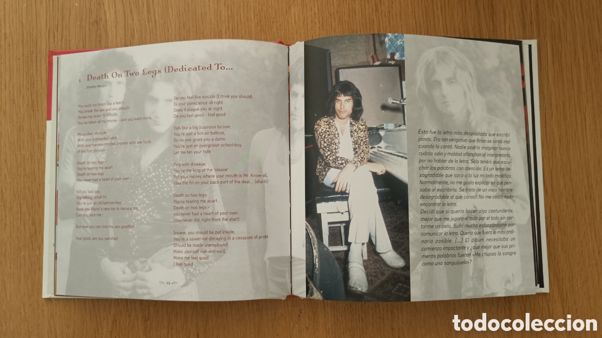 CDs de m&uacute;sica: Queen CD+Libro A Night At The Opera - Foto 3