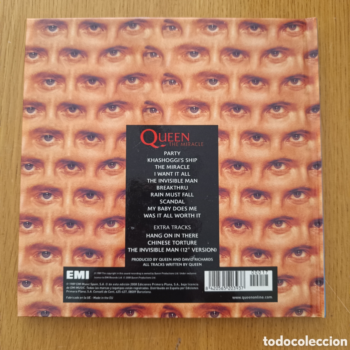 CDs de m&uacute;sica: Queen CD+Libro The Miracle - Foto 2