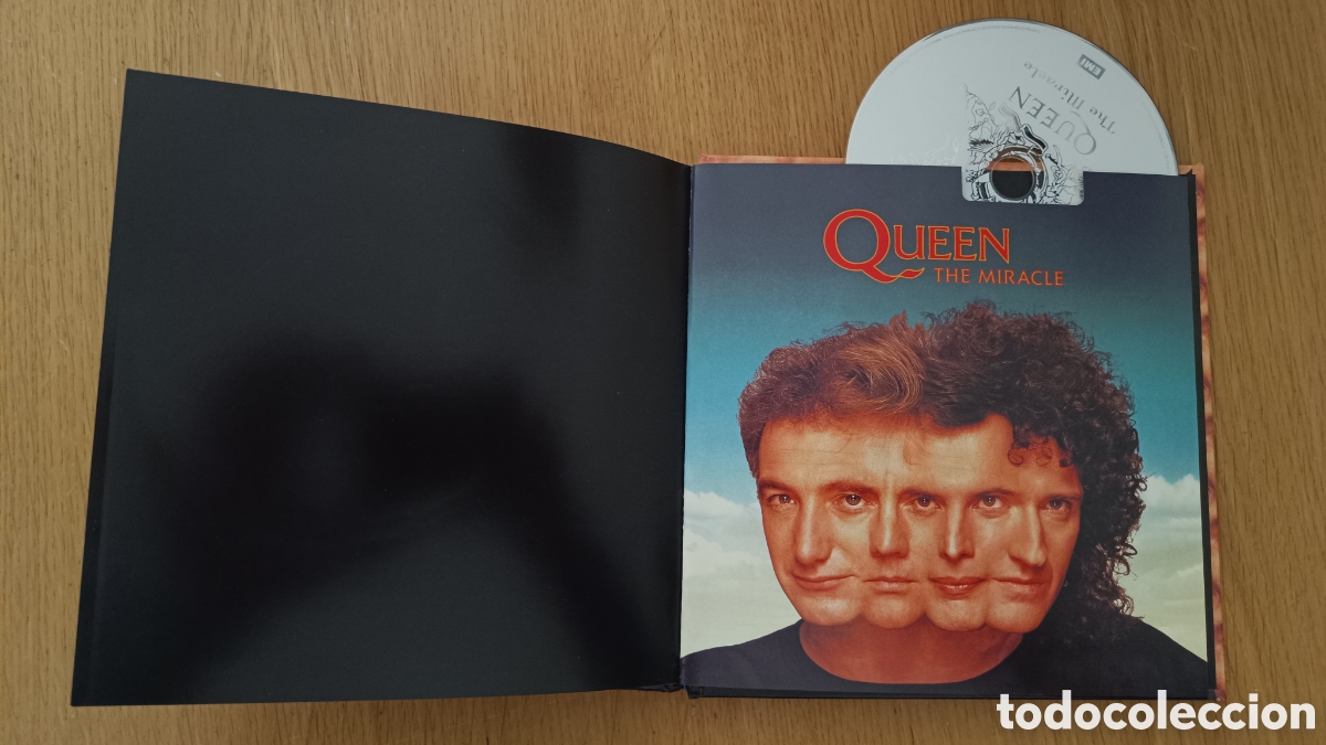 CDs de m&uacute;sica: Queen CD+Libro The Miracle - Foto 4