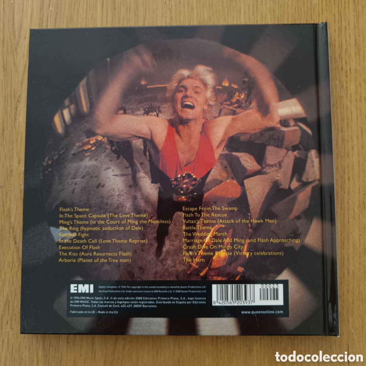CDs de m&uacute;sica: Queen CD+Libro Flash Gordon - Foto 2