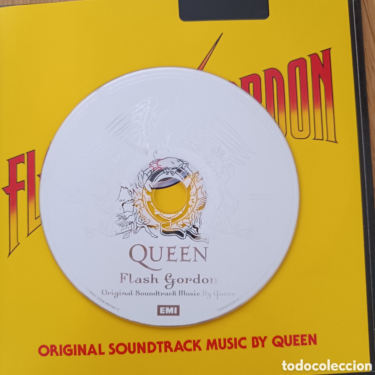 CDs de m&uacute;sica: Queen CD+Libro Flash Gordon - Foto 5
