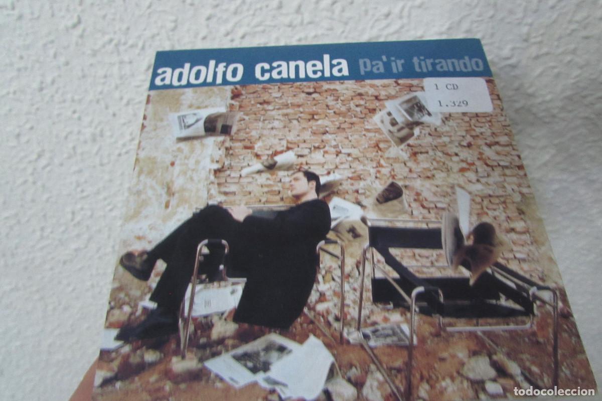 CDs de m&uacute;sica: ADOLFO CANELA / PA&acute;IR TIRANDO (CD SINGLE 2000) - Foto 1