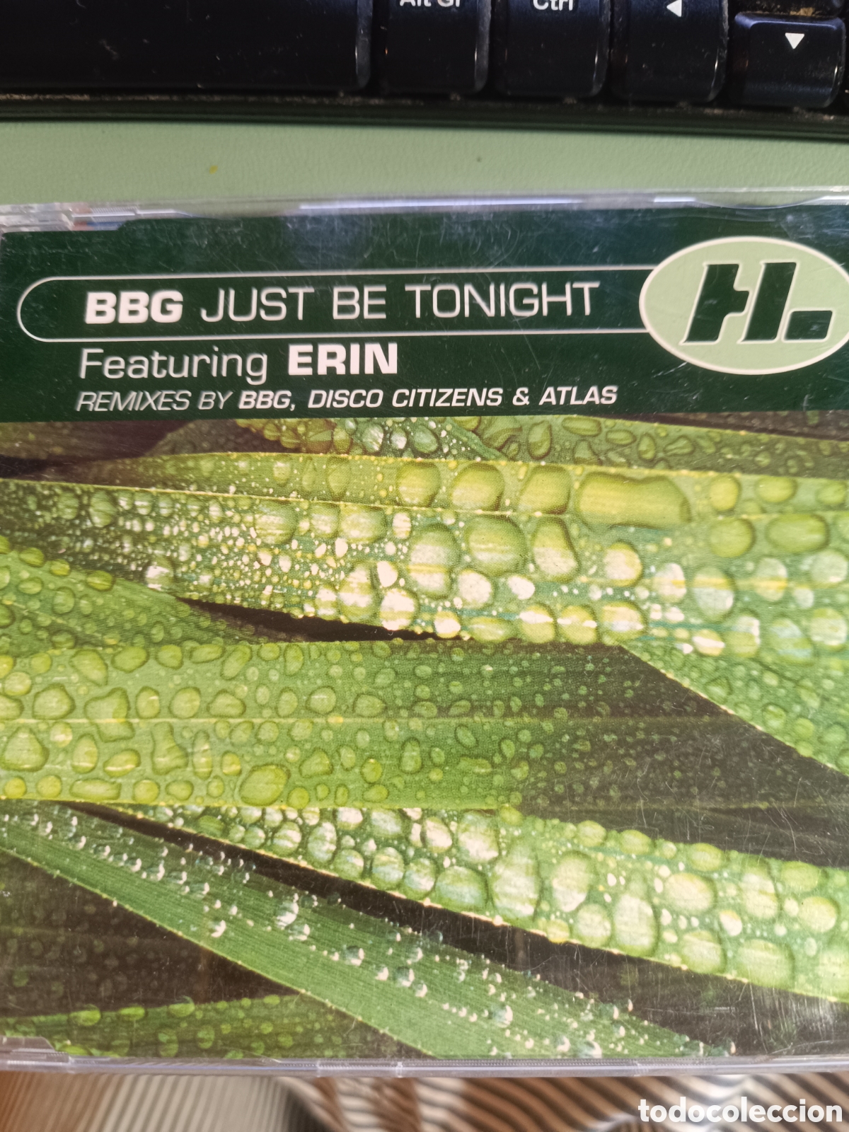 CDs de m&uacute;sica: BBG Featuring Erin &ndash; Just Be Tonight (CD Single Promo) - Foto 1
