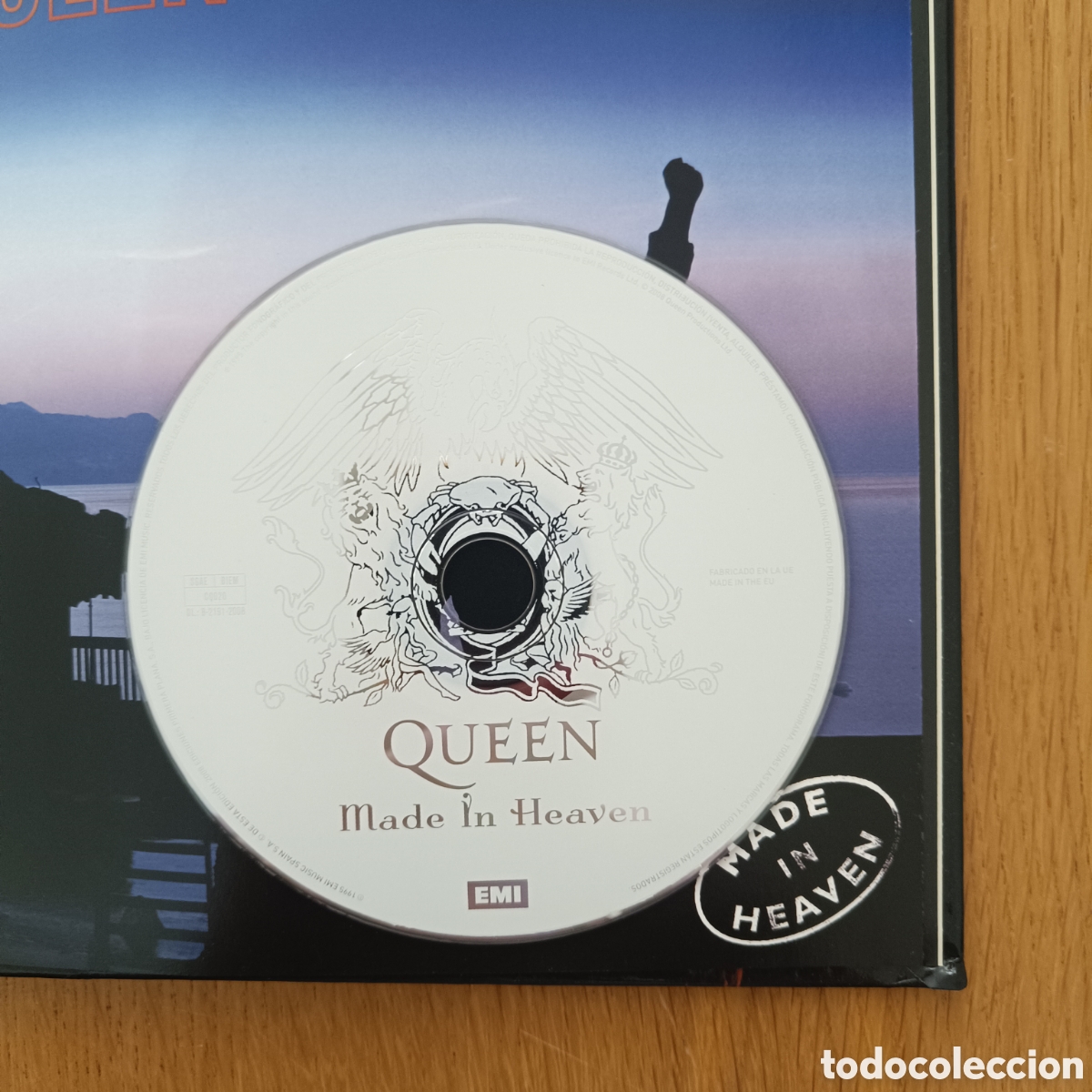 CDs de m&uacute;sica: Queen CD+Libro Made In Heaven - Foto 5