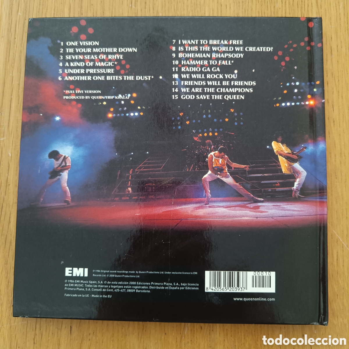 CDs de m&uacute;sica: Queen CD+Libro Live Magic - Foto 2