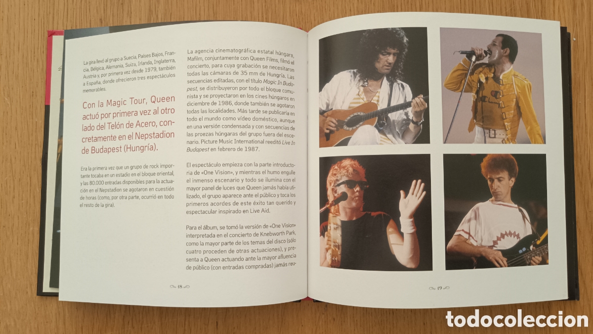 CDs de m&uacute;sica: Queen CD+Libro Live Magic - Foto 3